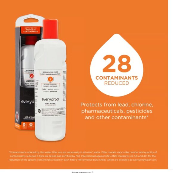 Everydrop Water Filter 2 - EDR2RXD1 for Refrigerator One Filter - Picture 3 of 3